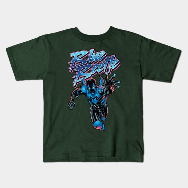 Beetle Kids T-Shirt by ScribbleDrone